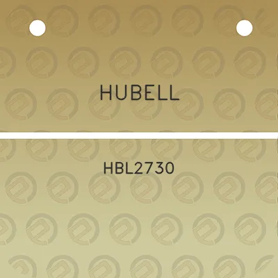 hubell-hbl2730