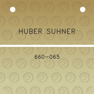 huber-suhner-660-065