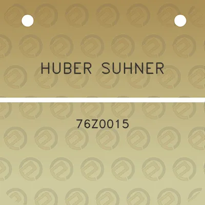 huber-suhner-76z0015