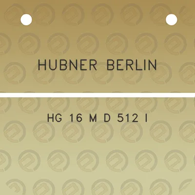 hubner-berlin-hg-16-m-d-512-i