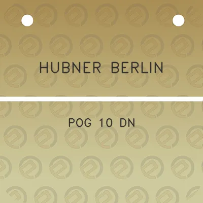 hubner-berlin-pog-10-dn