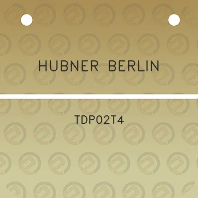 hubner-berlin-tdp02t4