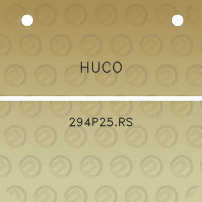 huco-294p25rs