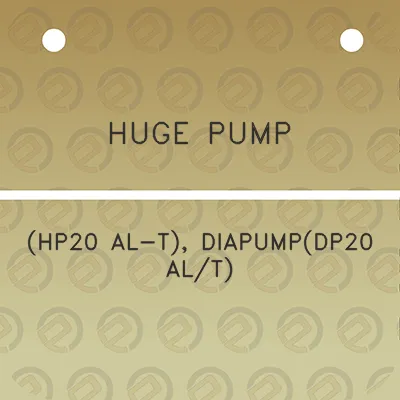 huge-pump-hp20-al-t-diapumpdp20-alt