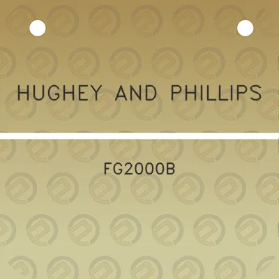 hughey-and-phillips-fg2000b