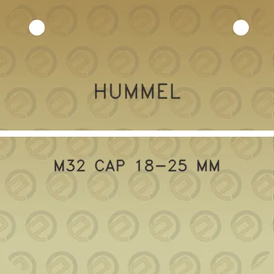 hummel-m32-cap-18-25-mm