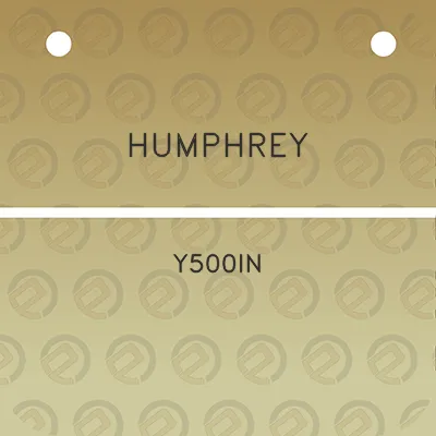 humphrey-y500in