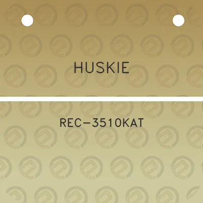 huskie-rec-3510kat