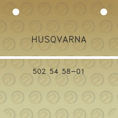 husqvarna-502-54-58-01