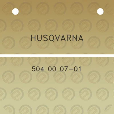 husqvarna-504-00-07-01