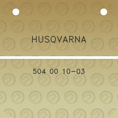 husqvarna-504-00-10-03