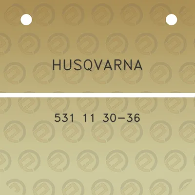 husqvarna-531-11-30-36