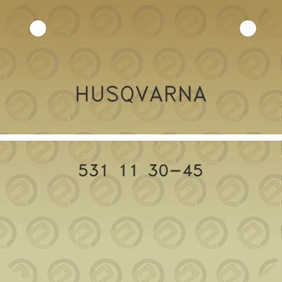 husqvarna-531-11-30-45