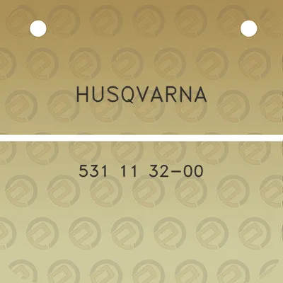 husqvarna-531-11-32-00