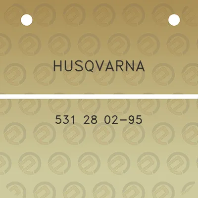 husqvarna-531-28-02-95