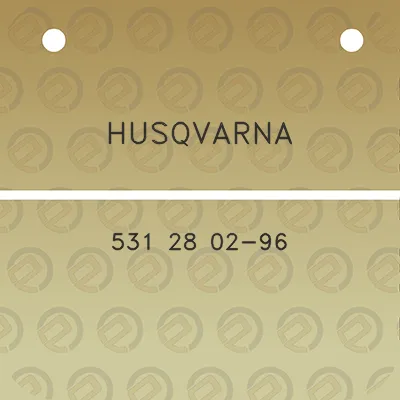 husqvarna-531-28-02-96