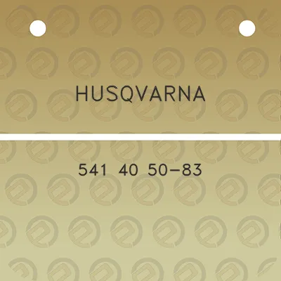 husqvarna-541-40-50-83