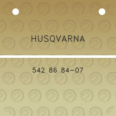 husqvarna-542-86-84-07