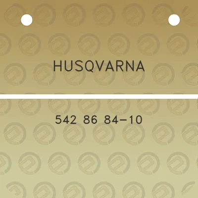 husqvarna-542-86-84-10