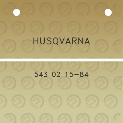 husqvarna-543-02-15-84