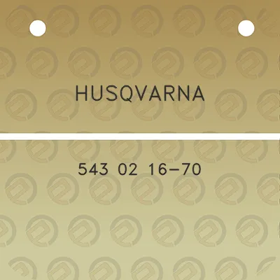 husqvarna-543-02-16-70