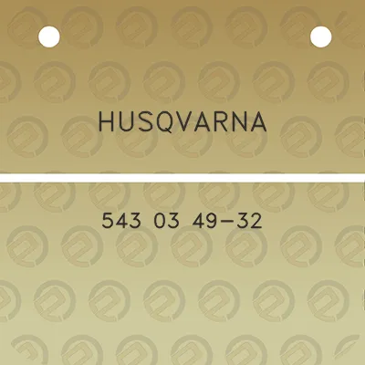 husqvarna-543-03-49-32