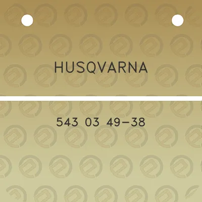 husqvarna-543-03-49-38