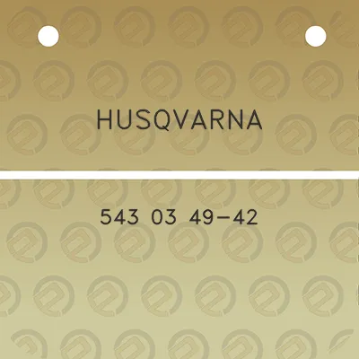 husqvarna-543-03-49-42