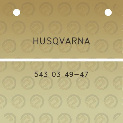 husqvarna-543-03-49-47