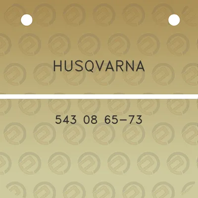 husqvarna-543-08-65-73