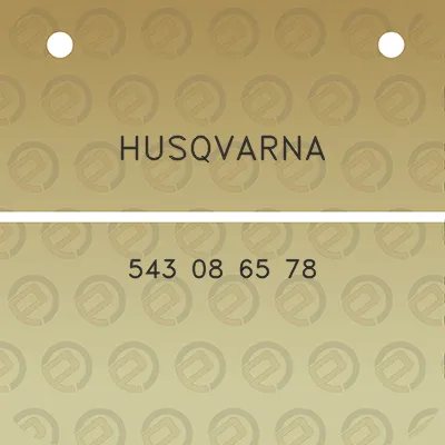 husqvarna-543-08-65-78