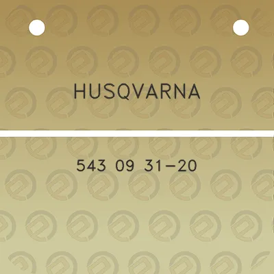 husqvarna-543-09-31-20