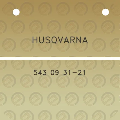 husqvarna-543-09-31-21