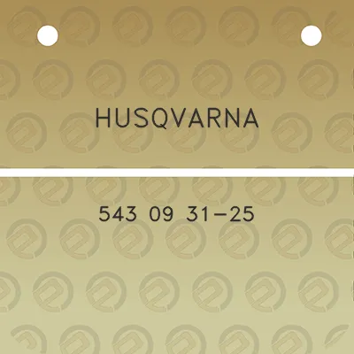 husqvarna-543-09-31-25