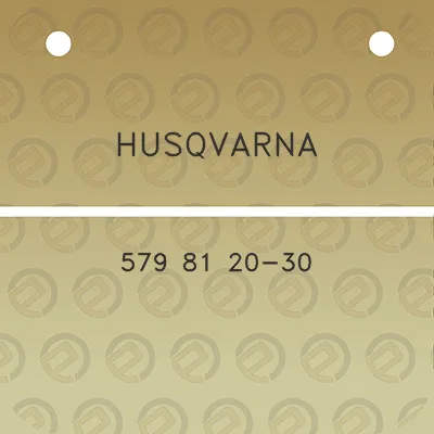 husqvarna-579-81-20-30