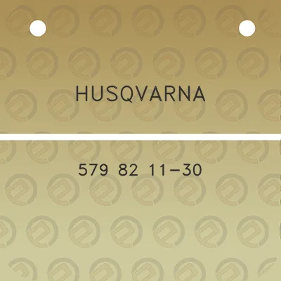 husqvarna-579-82-11-30