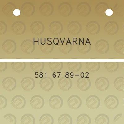 husqvarna-581-67-89-02