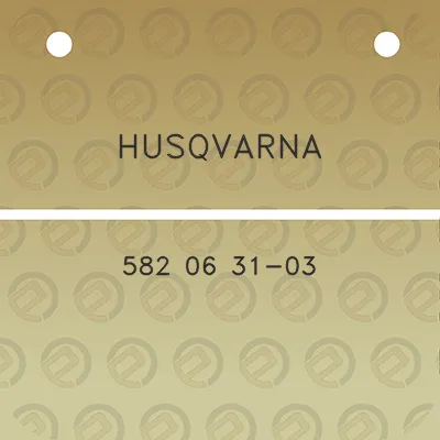 husqvarna-582-06-31-03