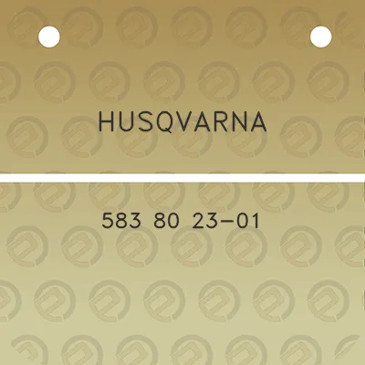 husqvarna-583-80-23-01