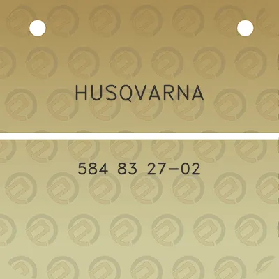 husqvarna-584-83-27-02