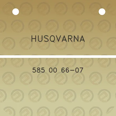 husqvarna-585-00-66-07