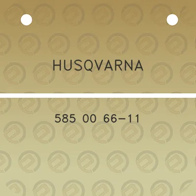 husqvarna-585-00-66-11