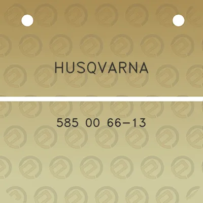 husqvarna-585-00-66-13