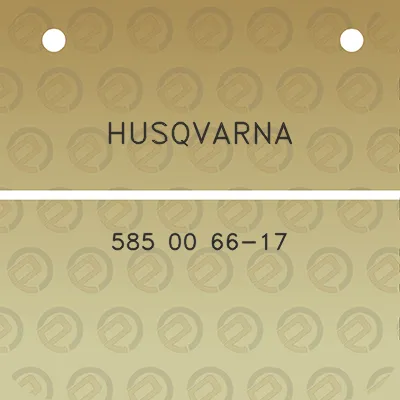 husqvarna-585-00-66-17