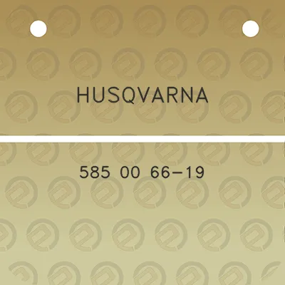 husqvarna-585-00-66-19