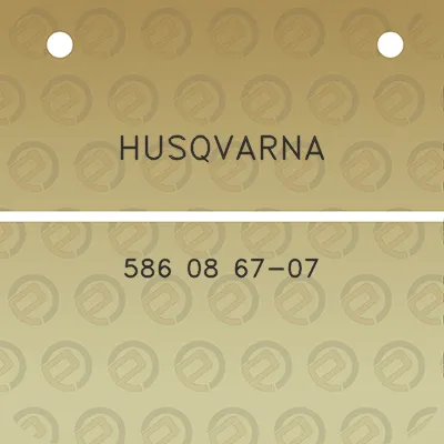 husqvarna-586-08-67-07