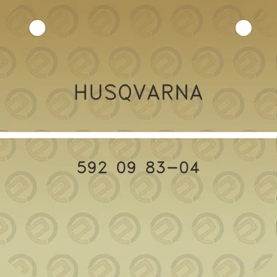 husqvarna-592-09-83-04