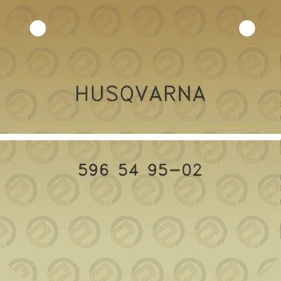 husqvarna-596-54-95-02