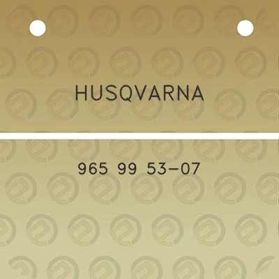 husqvarna-965-99-53-07