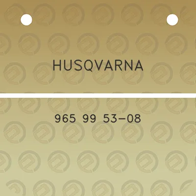 husqvarna-965-99-53-08